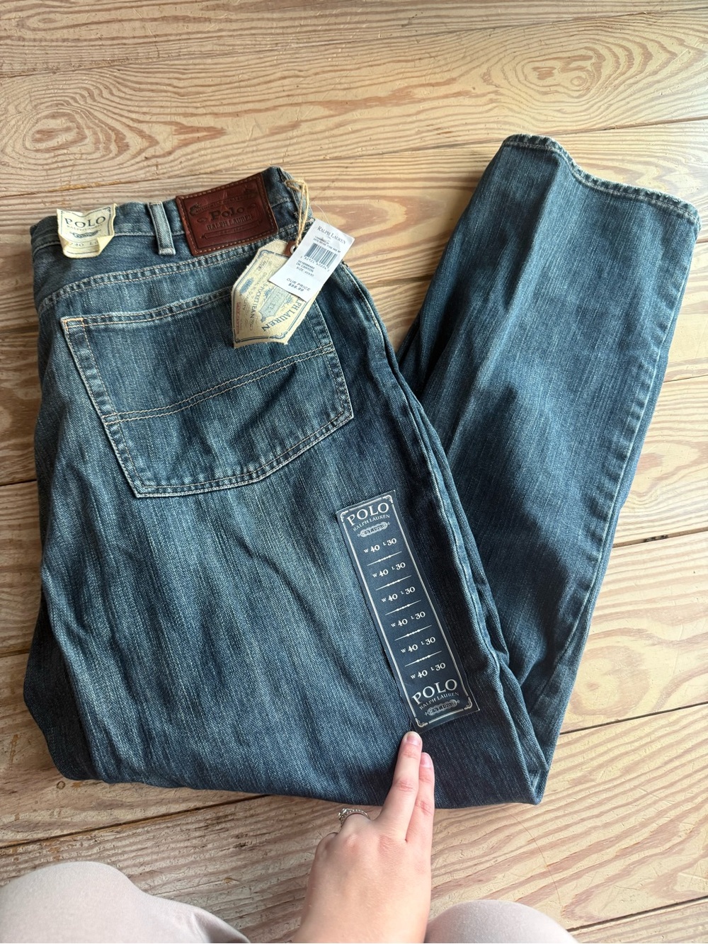 Polo Ralph Lauren Classic 5-Pocket Jean 40x30 NWT - Picture 8 of 8